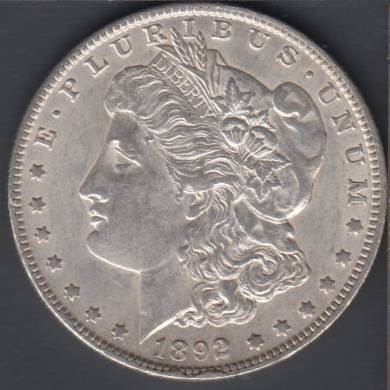 1892 O - AU/UNC- Morgan - Dollar