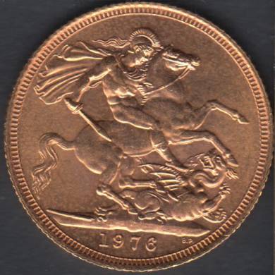 1976 - AU - Gold Sovereign - Grande Bretagne