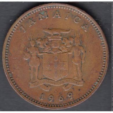 1969 - 1 Cent - Jamaica