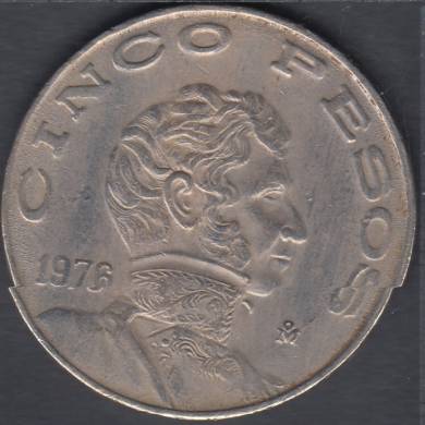 1976 Mo - 5 Pesos - Mexico