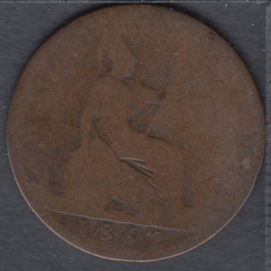 1862 - Half Penny - Great Britain