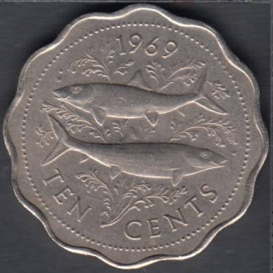 1969 - 10 Cents - Bahamas