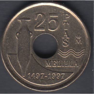 1997 - 25 Pesetas - Spain