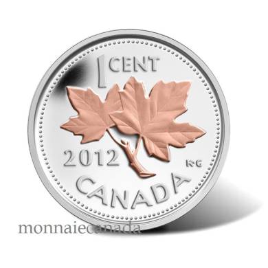 2012 - 1 Cent - 1/2 oz en argent fin - Adieu à la pièce de un cent