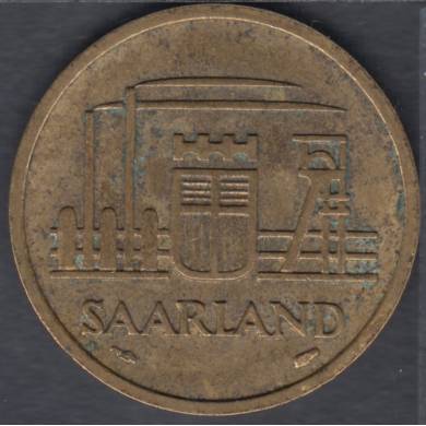 1954 - 20 Franken- Saarland