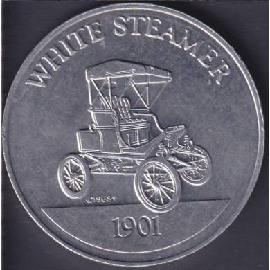 1901 White Steamer - Antique Car Coin Series 1 - Sunoco