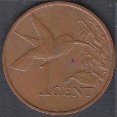 1976 - 1 Cent - Trinidad & Tobago