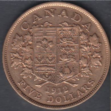 1912 - Fine - Canada $10 Dollars - Piece Or