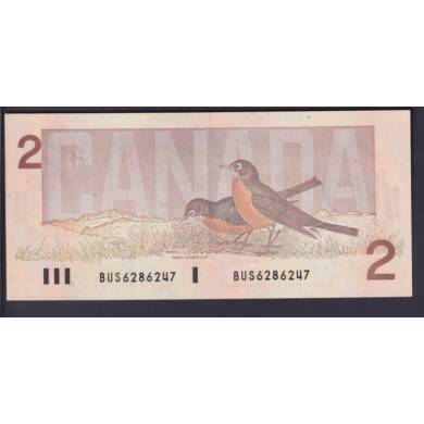 1986 $2 Dollars - Thiessen Crow - Prfixe BUS