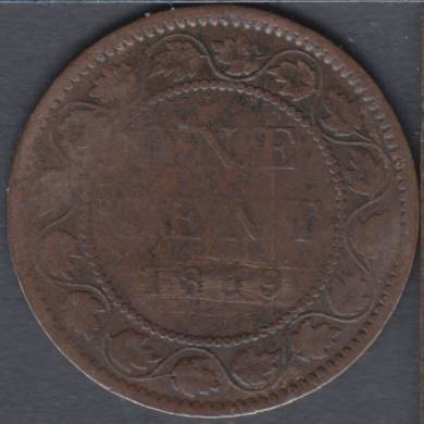 1859 - G/VG - Canada Large Cent