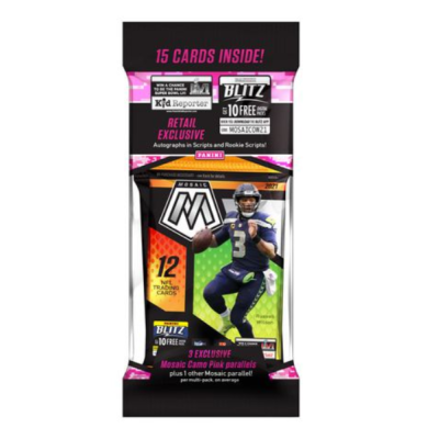 2021 Panini Mosaic Football Factory Sealed Multi-Pack Cello Pack
