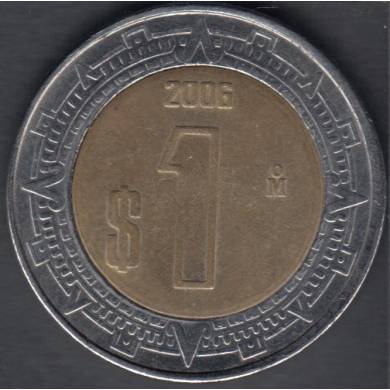 2006 Mo - 1 Peso - Mexico