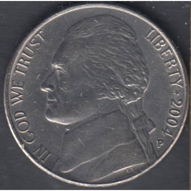 2004 P - Jefferson - Peace Medal - 5 Cents