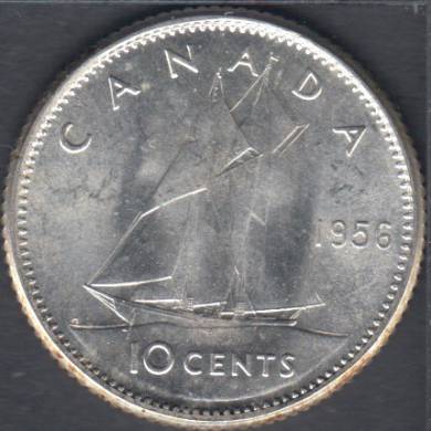 1956 - B.Unc - Canada 10 Cents