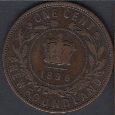 1896 - VG - Large Cent - Newfoundland
