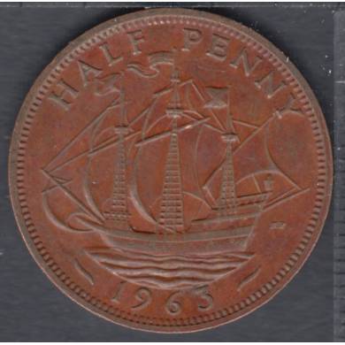 1963 - Half Penny - Great Britain