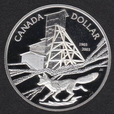 2003 - Proof - Argent Fin - Canada Dollar