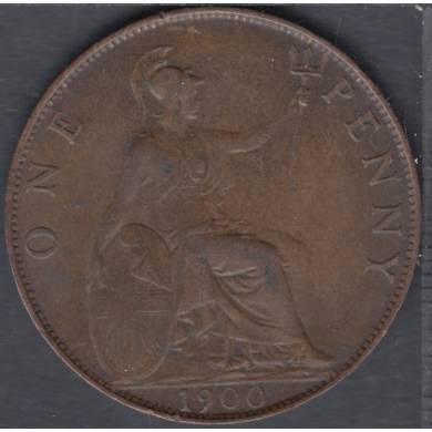 1900 - Penny - EF - Great Britain