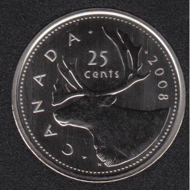 2008 - Specimen - Canada 25 Cents