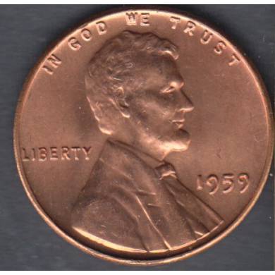 1959 - B.Unc - Lincoln Small Cent