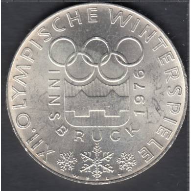1976 - 100 Schilling - Innsbruck Winter Games - Austria