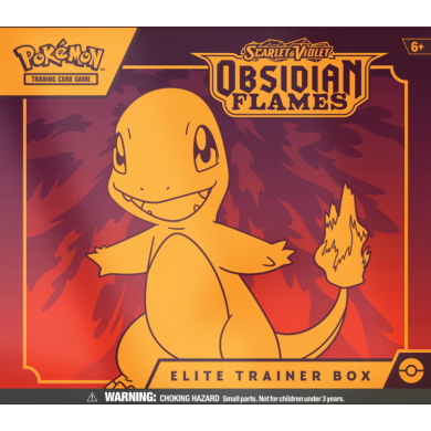 Pokemon Scarlet & Violet Obsidian Flames - Elite Trainer Box