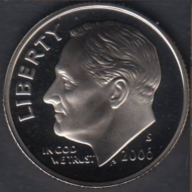 2006 S - Proof - Roosevelt - 10 Cents