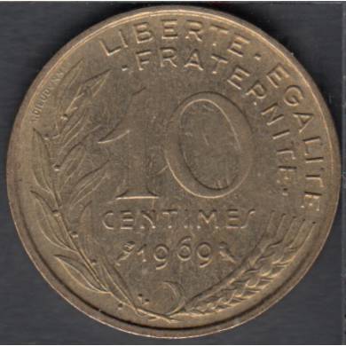 1969 - 10 Centimes - France