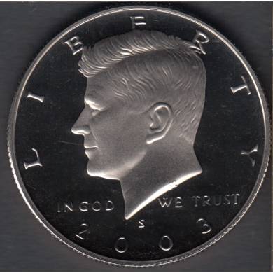 2003 S - Kennedy - Proof - 50 Cents