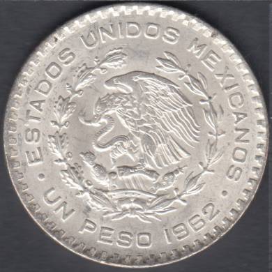 1962 Mo - 1 Peso - Mexique