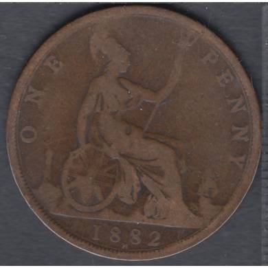 1882 H - 1 Penny - Great Britain