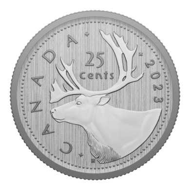 2023 - Elisabeth II - Specimen - Canada 25 Cents