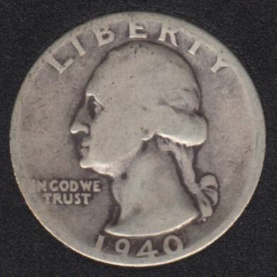 1940 - Washington - 25 Cents