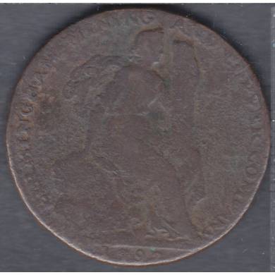 1792 - Half penny Conder Token -  Birmingham Mining and Copper Company - Grande Bretagne