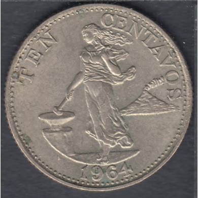 1964 - 10 centavos - Philippines
