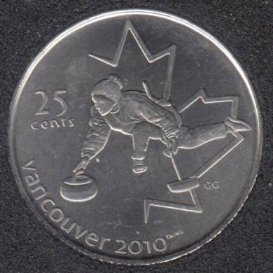 2007 - #1 B.Unc - Curling - Canada 25 Cents