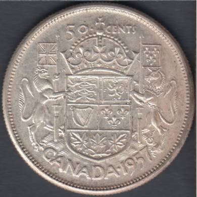 1957 - EF - Canada 50 Cents