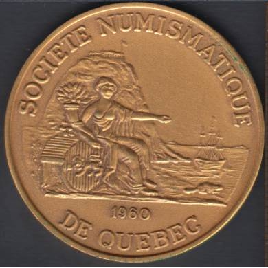 Quebec Socit Numismatique - J.R. Numismatique - Brass - 100 pcs - Trade Dollar