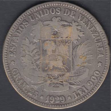 1929 - 5 Bolivares - Venezuela