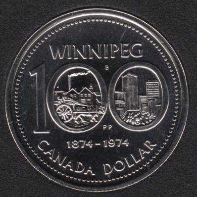 1974 - Proof Like - Nickel - Canada Dollar