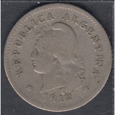 1912 - 10 Centavos - Argentine