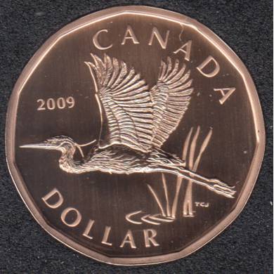 2009 - Specimen - Blue Heron - Canada Dollar