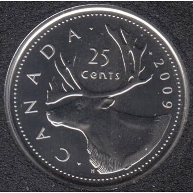 2009 - Specimen - Canada 25 Cents