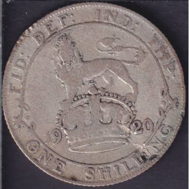 1920 - G/VG - Shilling - Grande Bretagne