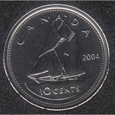 2004 P - NBU - Canada 10 Cents