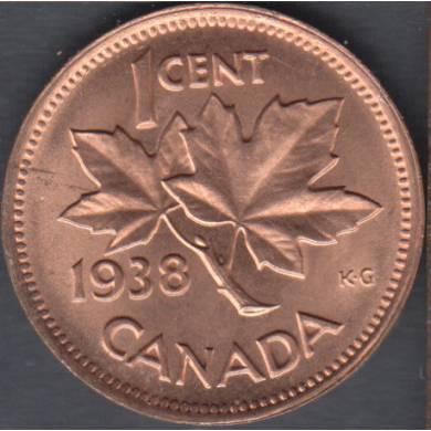 1938 - B.Unc - Canada Cent