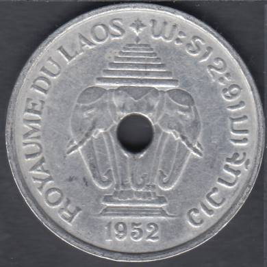 1952 - 20 Cents - Lao