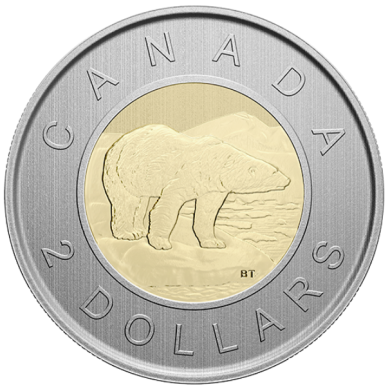 2021 - Specimen - Old Generation - Canada 2 Dollars