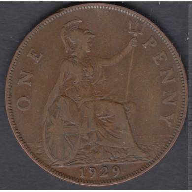 1929 - 1 Penny - Great Britain