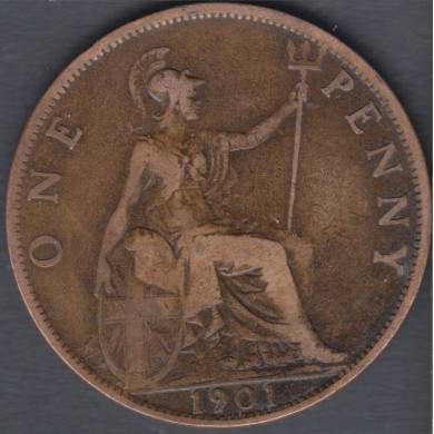 1901 - Penny - Grande Bretagne